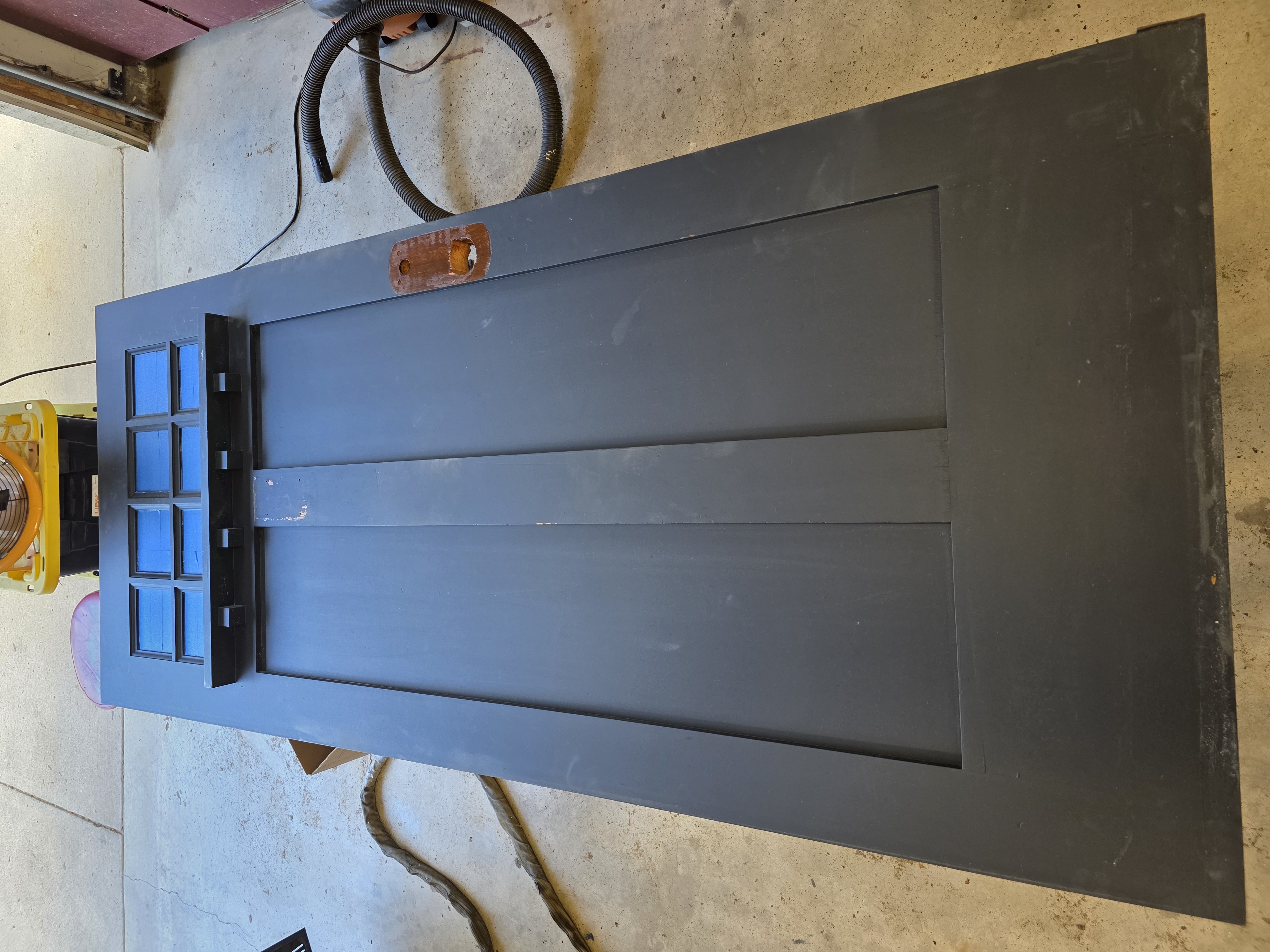 Wood restoration before